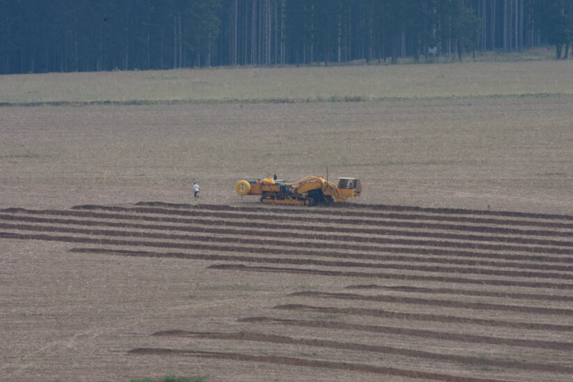 Planungsunterlagen für ein landwirtschaftliches Entwässerungssystem